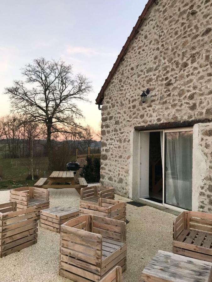 Gite De Charme Les Trois Chenes Augeres Exterior foto