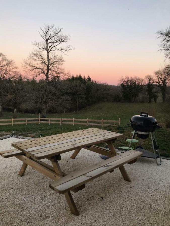 Gite De Charme Les Trois Chenes Augeres Exterior foto